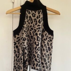 Cozy open shoulder sweater